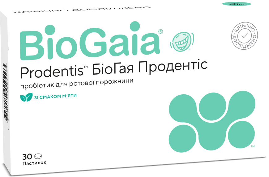 БіоГая Продентіс, м’ята №30